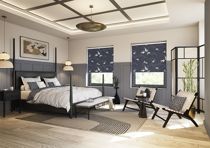 Laura Ashley Animalia, Midnight - Roller Blind - Image 7
